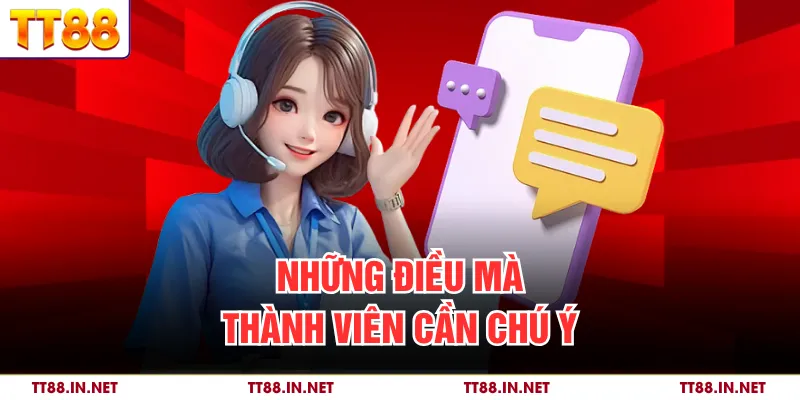 Liên Hệ 3 Những điều mà thành viên cần chú ý